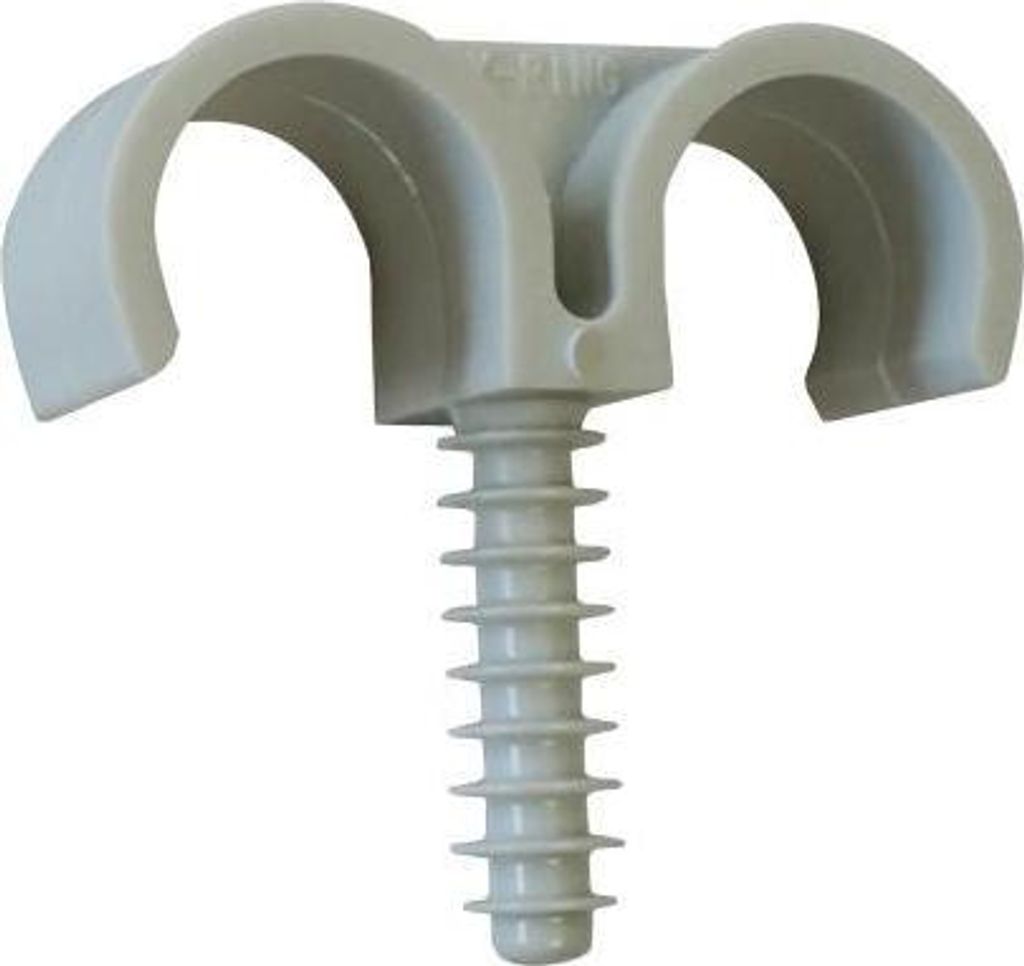 Rohr- und Schlauchbefestigung ING FIXATION Doppelter Befestigungsring - Ø 28 mm - 50er Packung - A301900