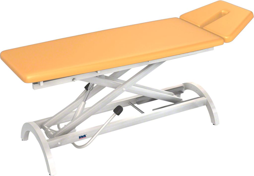 HWK Therapieliege Impuls Massageliege Massagebank Hydraulik 2-tlg., 65 cm