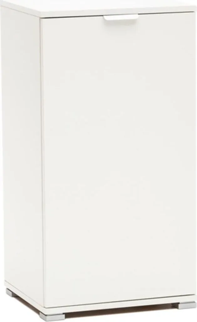 Meuble de rangement bas blanc 45 cm polyvalent pour toute la maison