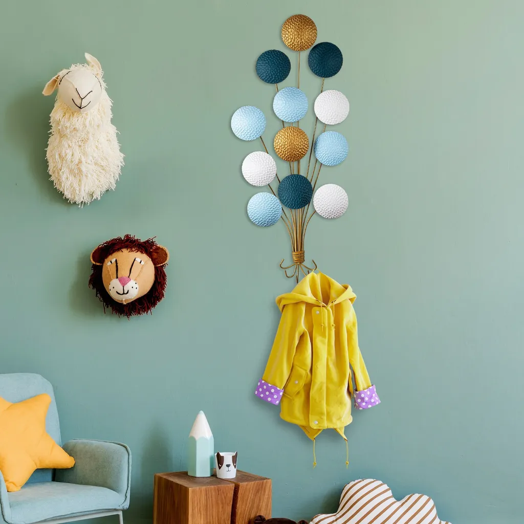 Wallity, Speckle, Accessorio decorativo da parete in metallo, Multicolore, 100 % METALLO, 50 x 100 x 4 cm