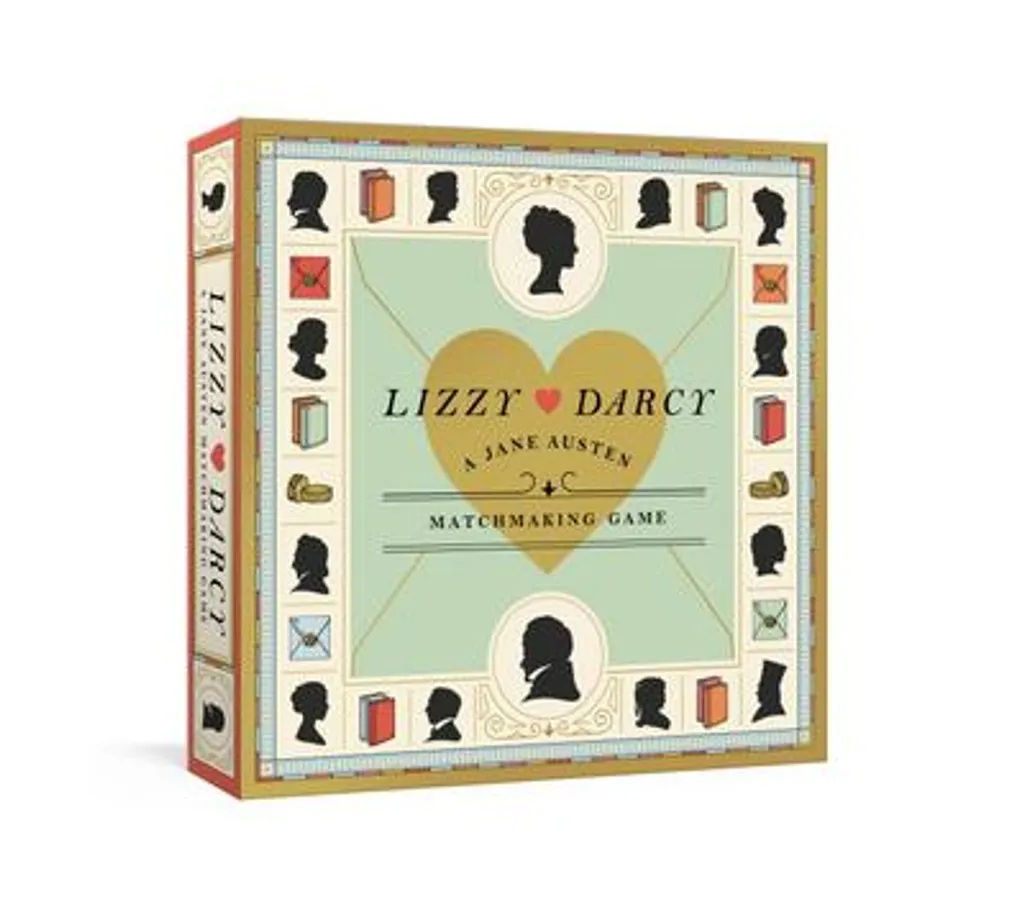 Set cadeau Lizzy Loves Darcy pour fan de littérature et de thé noir