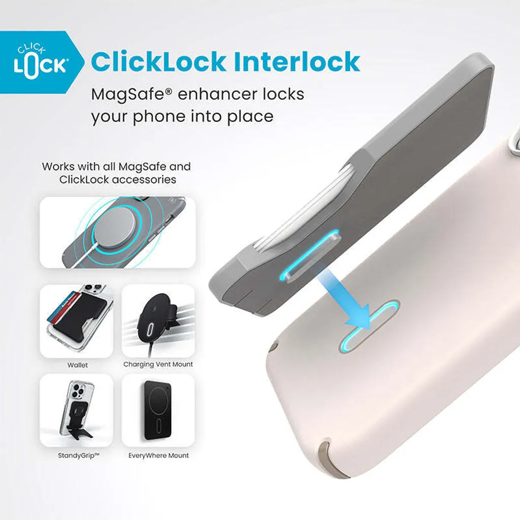 Coque iPhone 16 avec fixation ClickLock Speck Presidio2 Pro MagSafe - 3