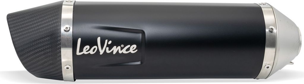 LeoVince LV One Evo Black Slip-On Auspuff für HONDA CRF 300 L CRF 300 RALLY