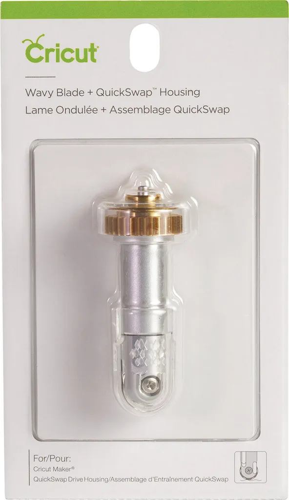 Lame Ondulée Cricut Wavy Blade QuickSwap pour Finir vos Bordures sans Effort