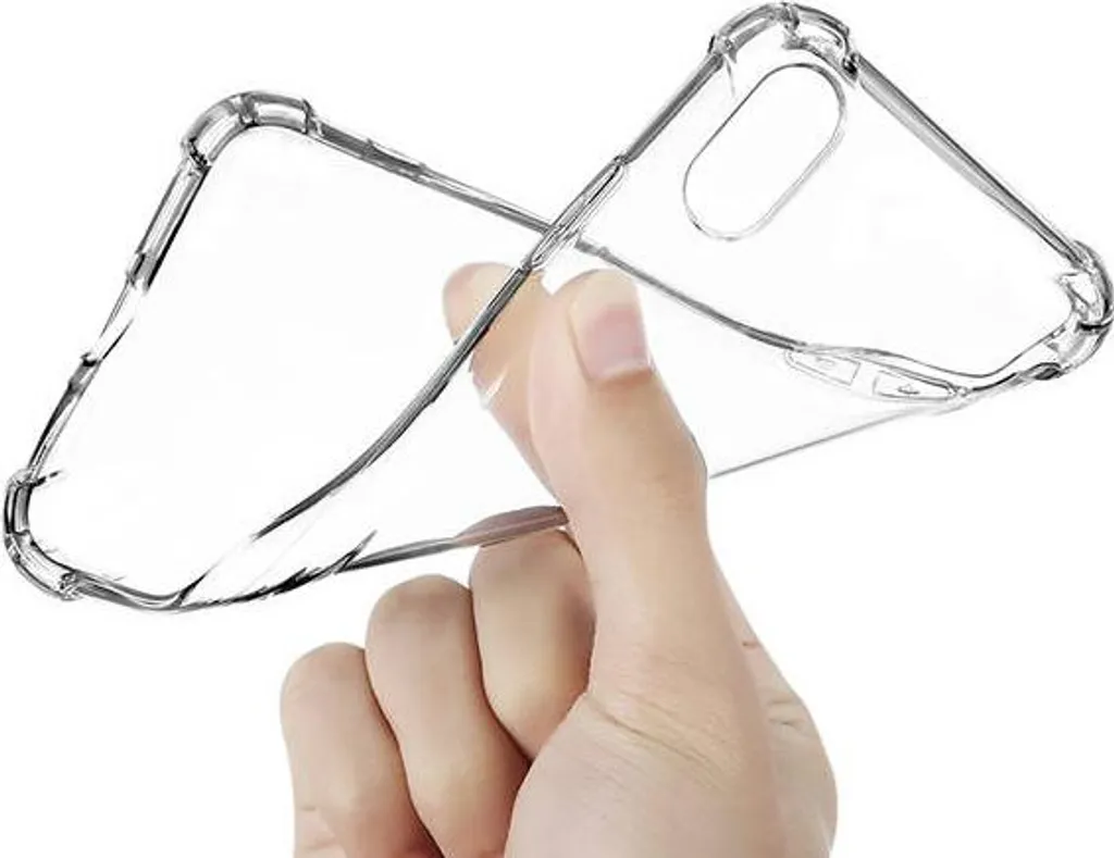 Custodia in silicone Samsung Galaxy A34 5G Antishock, trasparente