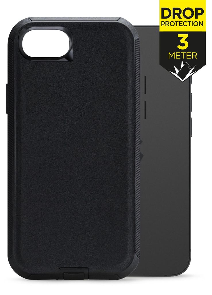 Mobilize Defender iPhone 17e Hülle Hardcase Backcover Stoßfest - Schwarz