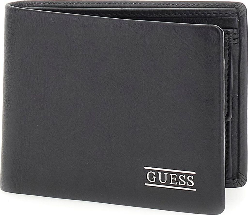 Guess Boston Bifold Brieftasche Schwarz  Mann Schwarz One Produktbild 