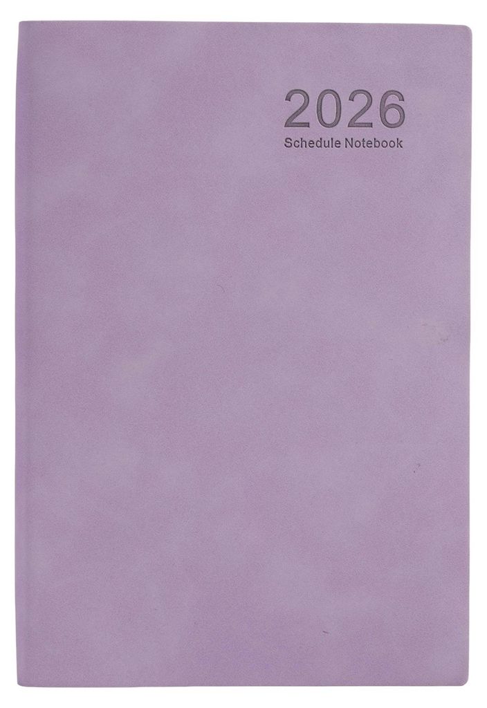 2026 Tagesplaner, Terminkalender, A5-Format, Hardcover, farbige Register, Kalender, Erinnerungsbuch, Jahresplaner