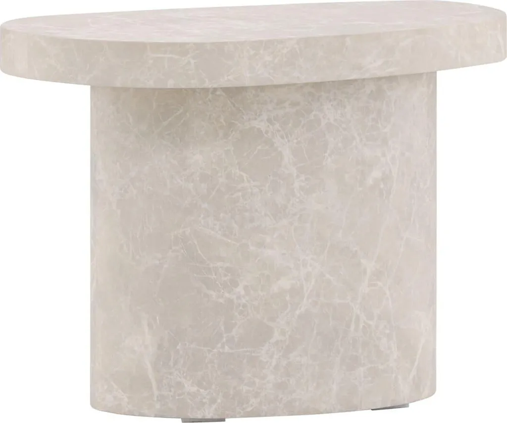Båstad table d'angle gris clair - Table d'appoint moderne pour salon - 13