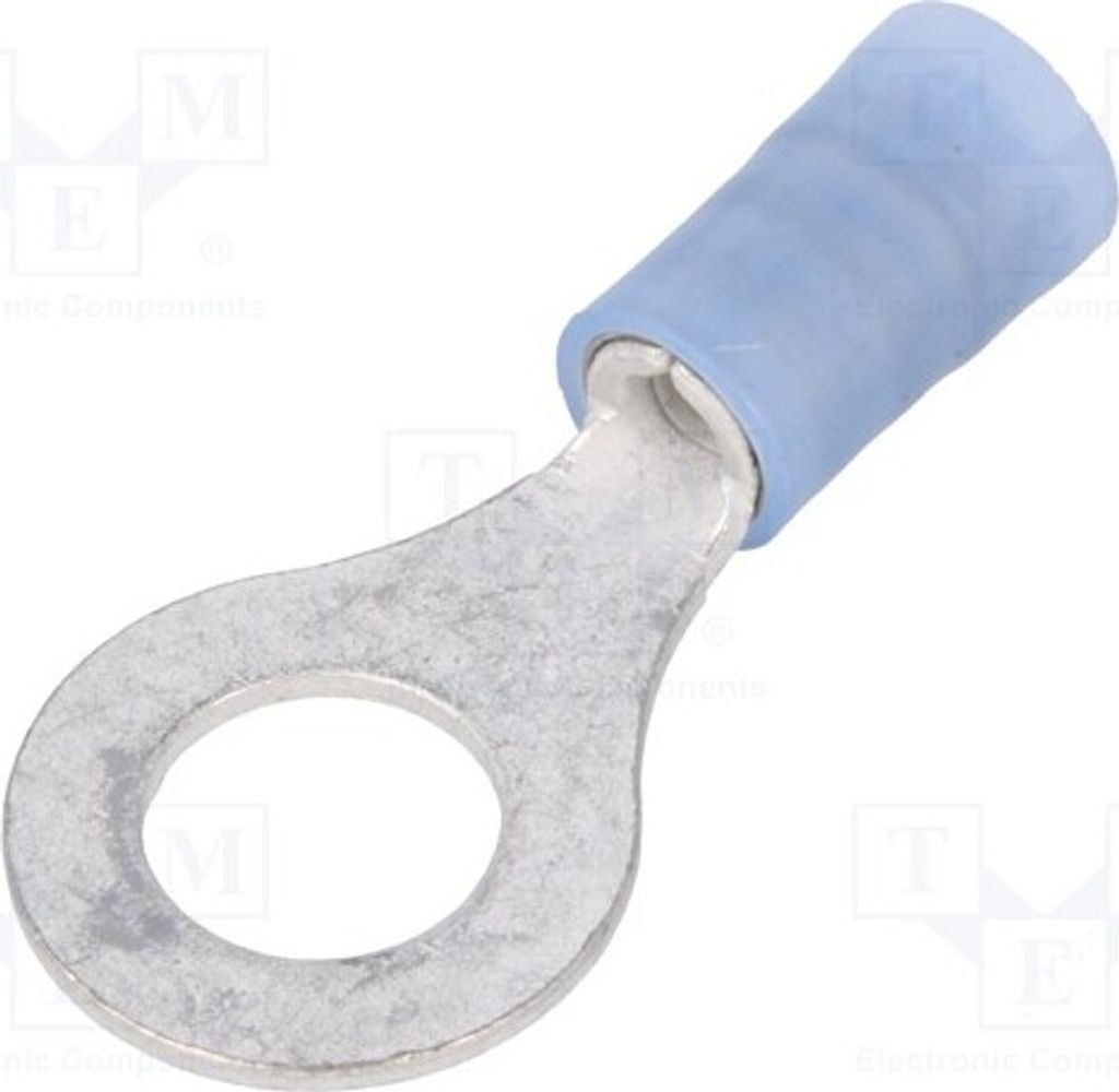 5x Ringkabelschuh Kupfer M6 verzinnt 1÷2,5mm2 isoliert 1000Stk. 19324-0010 Isolie