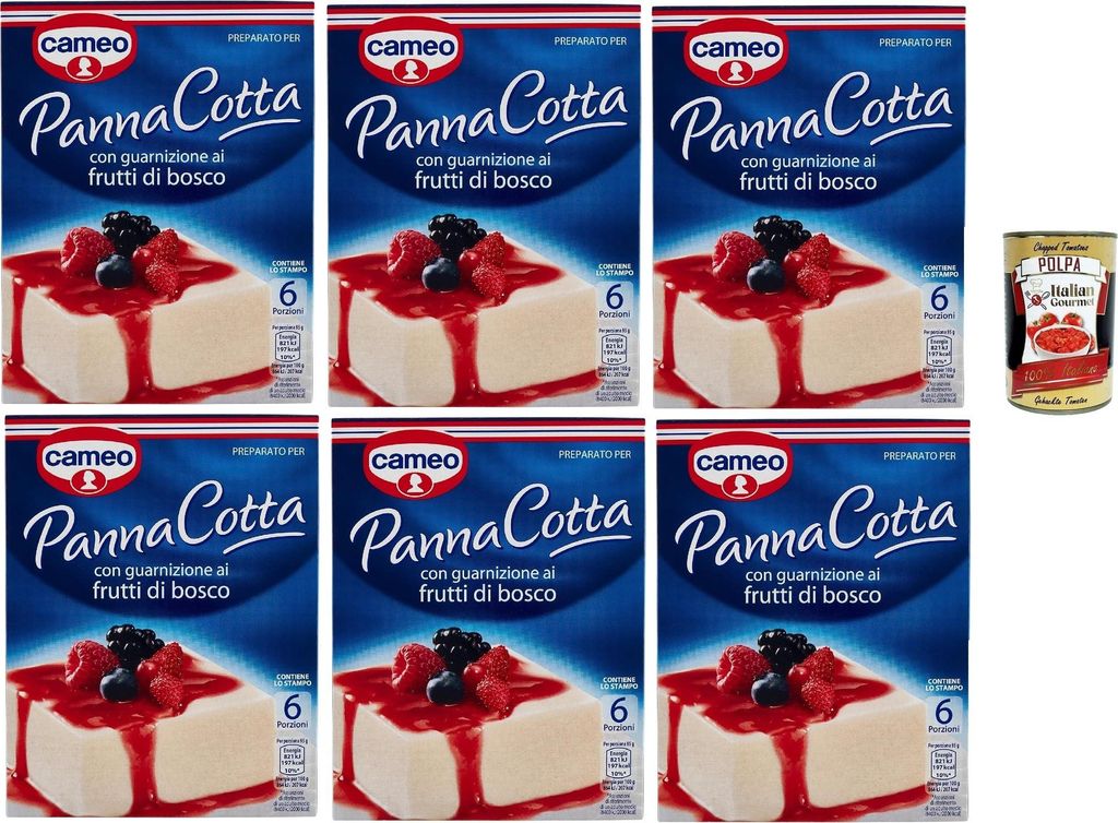 Cameo Mischung für Panna Cotta mit Beeren -Garnieren, Produktbild 