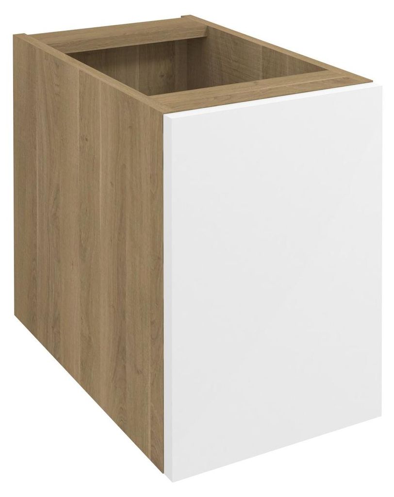 Sapho WAVE unterer Türschrank 30x45x47,8cm, rechts/links, weiß / Ereiche cuneo