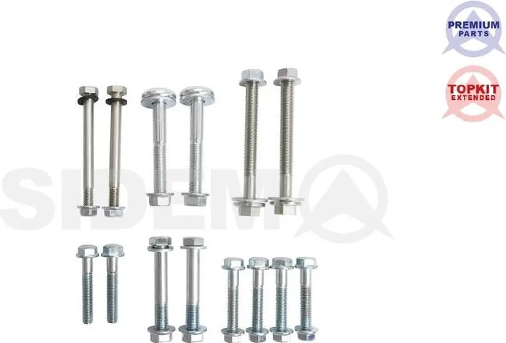 SIDEM 37002 Kit de réparation suspension roue OE N10731501 Audi A4 A5 Q5