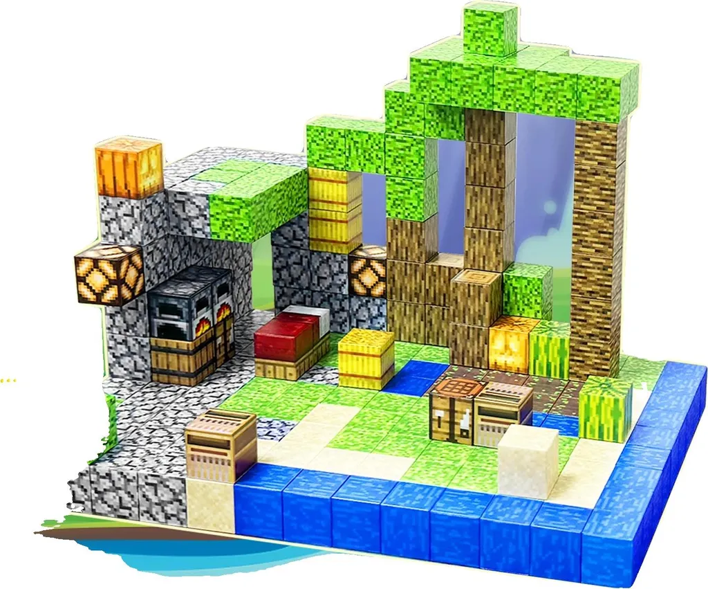 Jeu magnétique de puzzle 3D idéal pour occuper les enfants