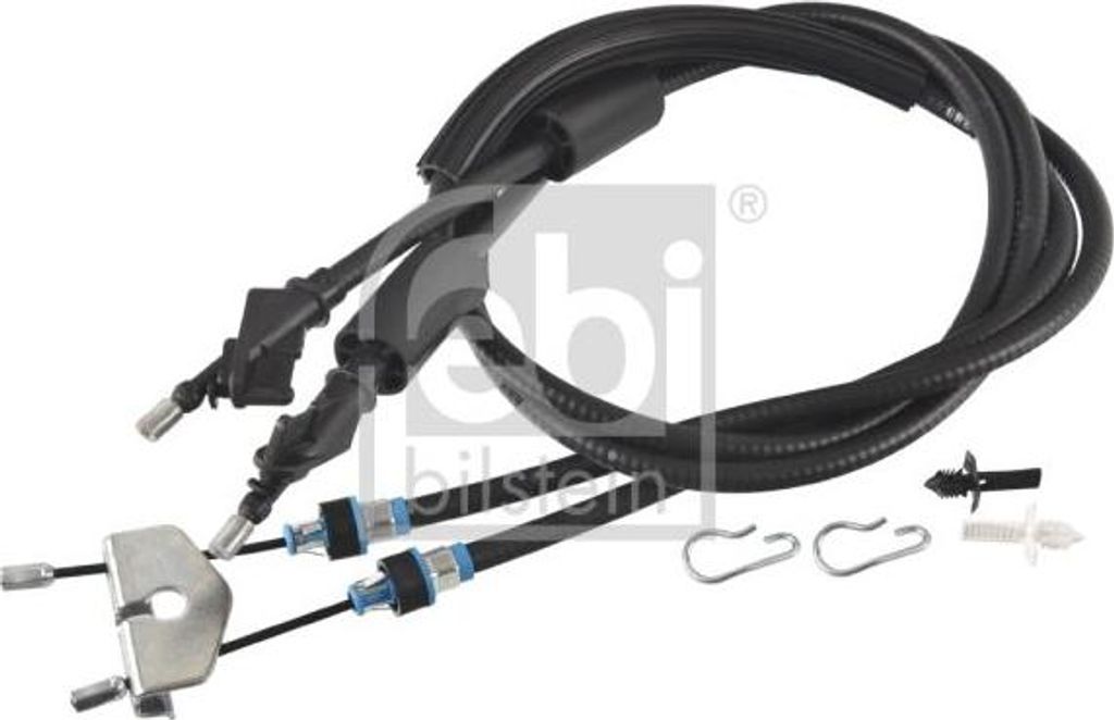 FEBI BILSTEIN 170488 Seilzug, Handbremse OE 1328199 kompatibel mit Focus