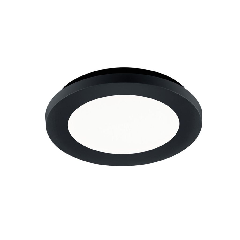 Trio Leuchten - Dizajn LED panel okrúhly čierny 17 cm Obrázok produktu 