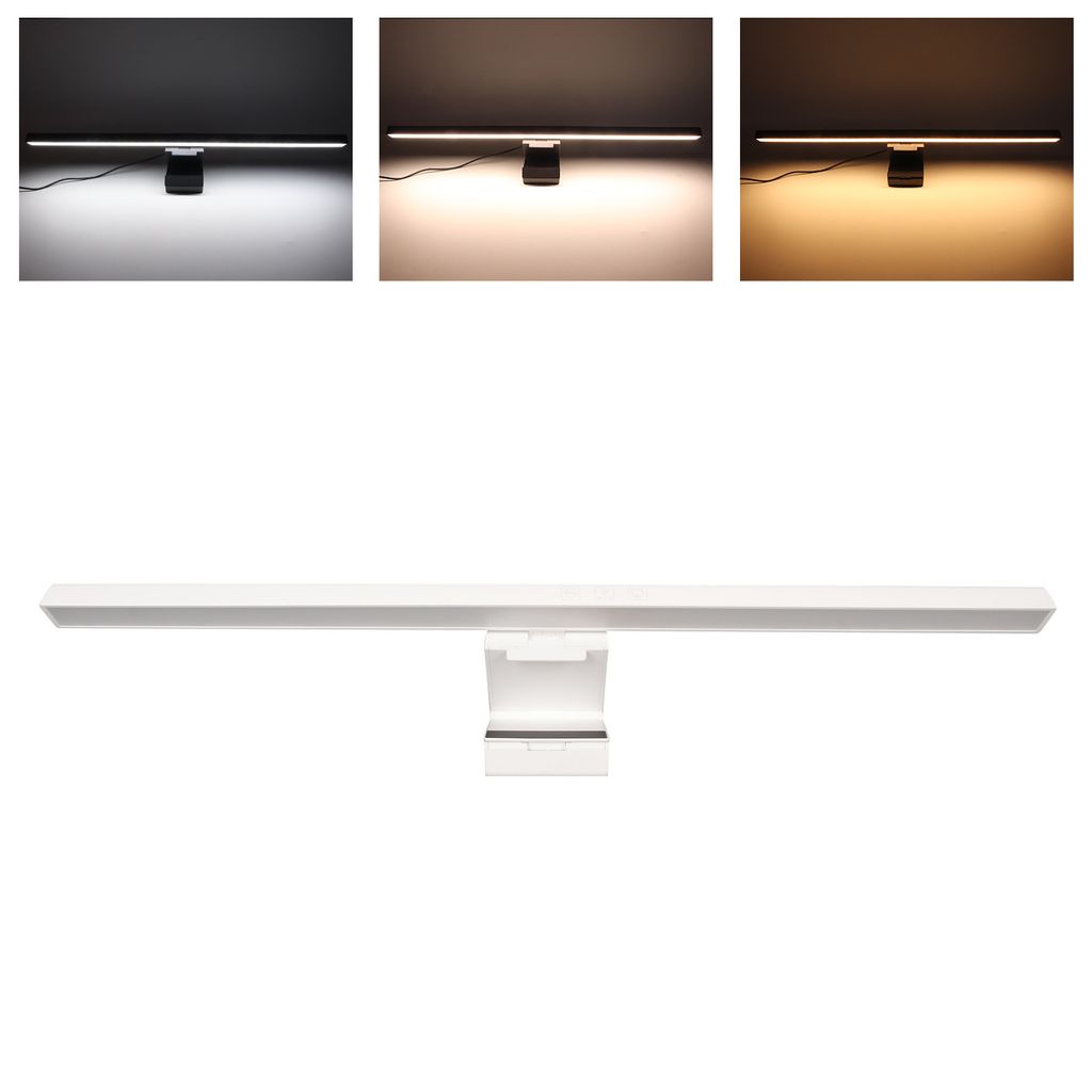 Monitor-Lichtleiste, 3 umschaltbare Lichtmodi, stufenlos Produktbild 
