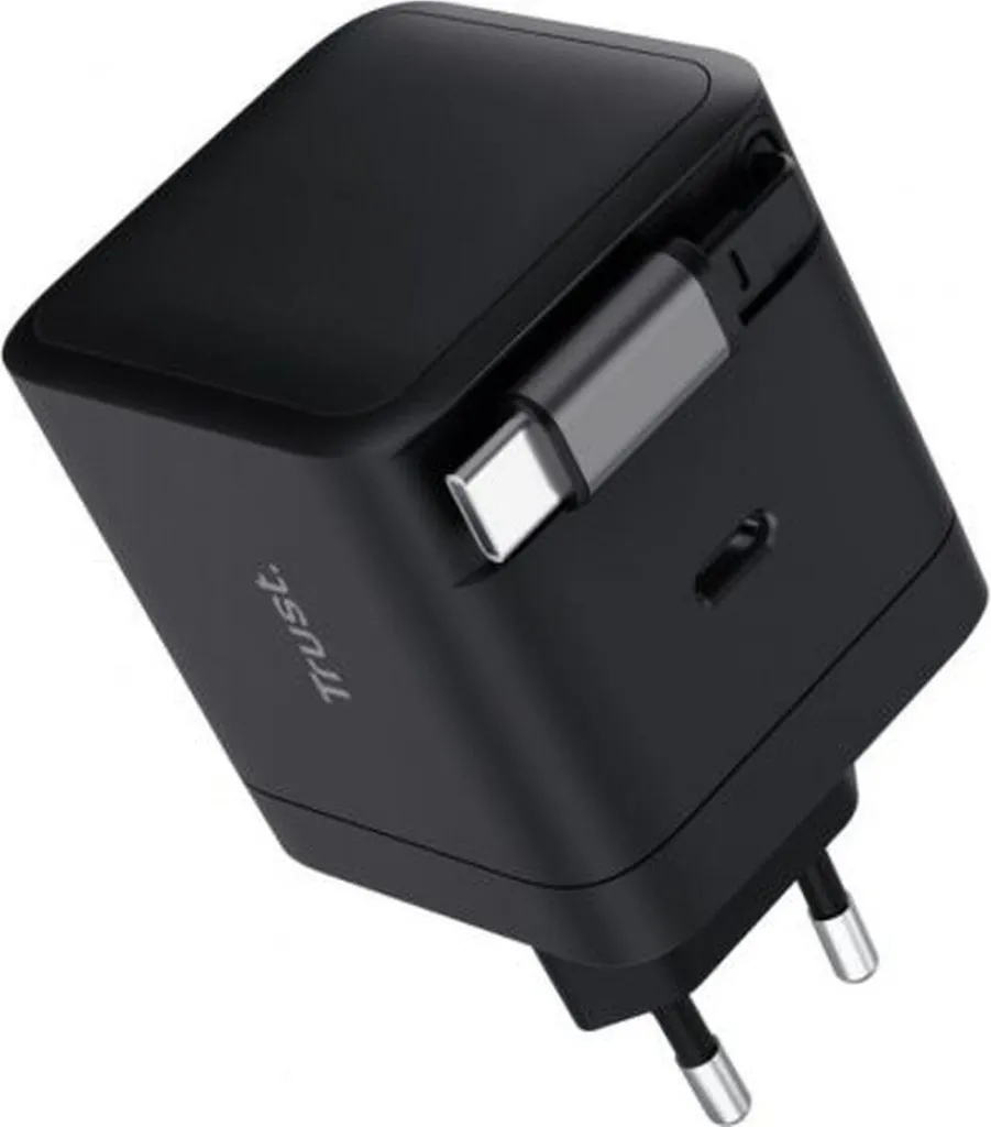 Bloc d'alimentation Trust 25805 USB-C 65W - Chargeur secteur universel