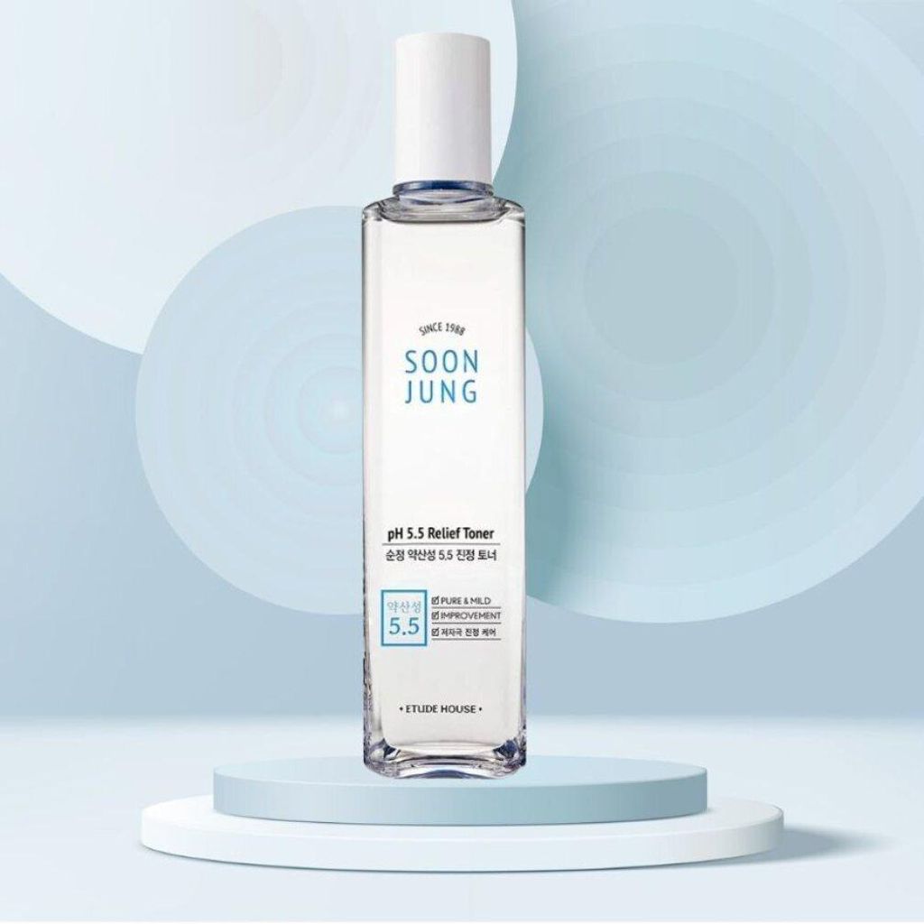 Etude House - pH 5.5 Relief Toner - Uklidňující tonikum pro Obrázek produktu 