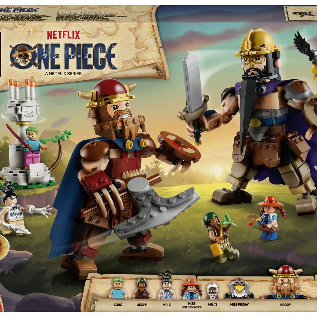 LEGO One Piece 75644 Dori Contre Brogi – Géants de Little Image du produit 