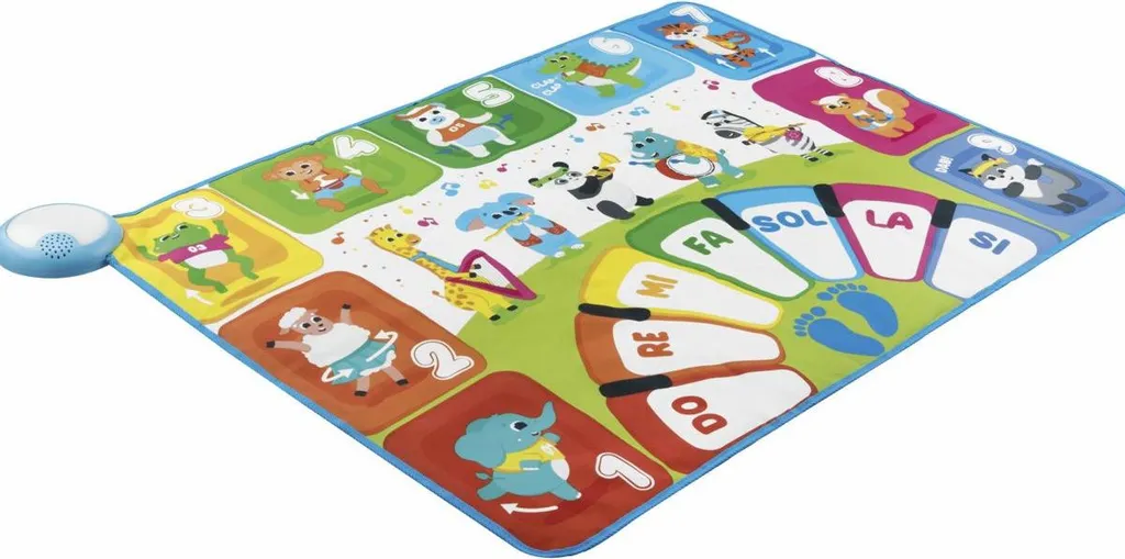 Tapis d'Éveil Musical Chicco pour le Développement Moteur des Petits