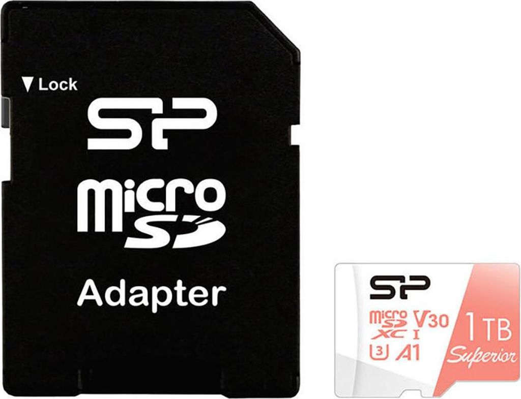 Karta pamięci Silicon Power microSDXC Superior 1TB V30 Zdjęcie produktu 