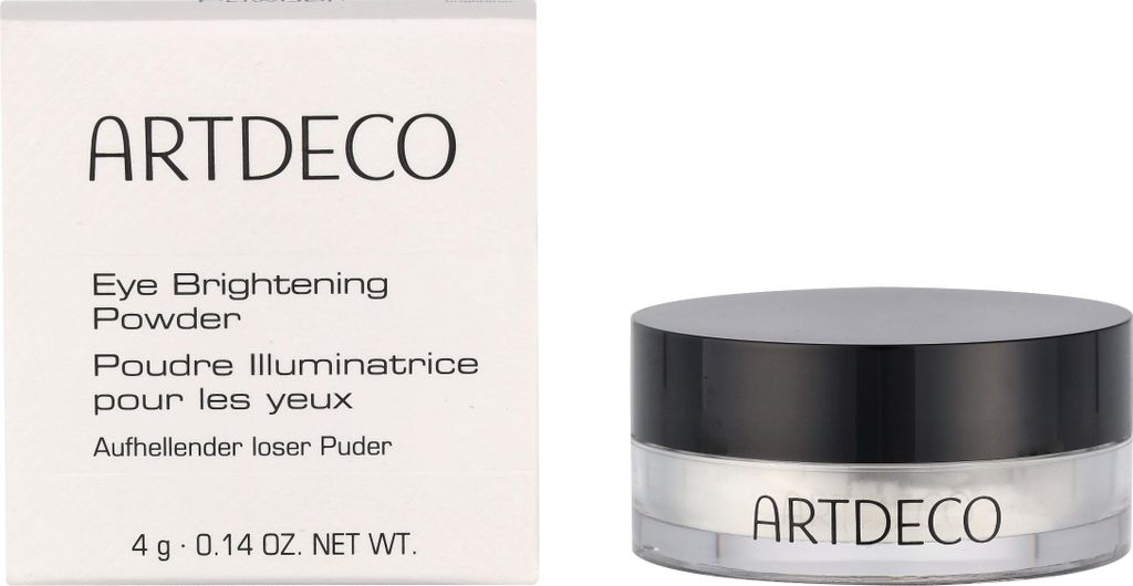 ARTDECO 408.01, Licht, Sheer, Weiß, Behälter, Loser Puder, Produktbild 