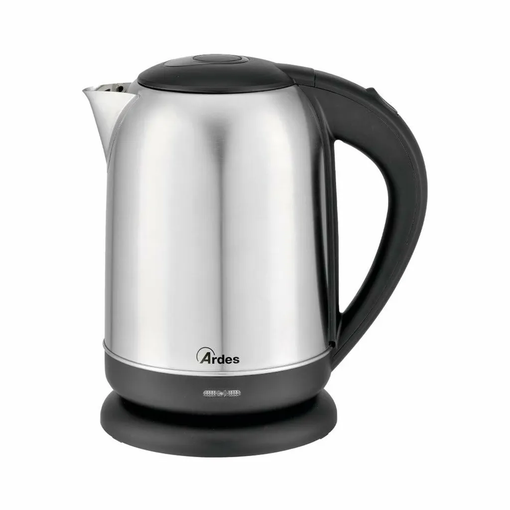 Bouilloire inox noir Ardes AR1K41 à ébullition rapide de 2200 Watts