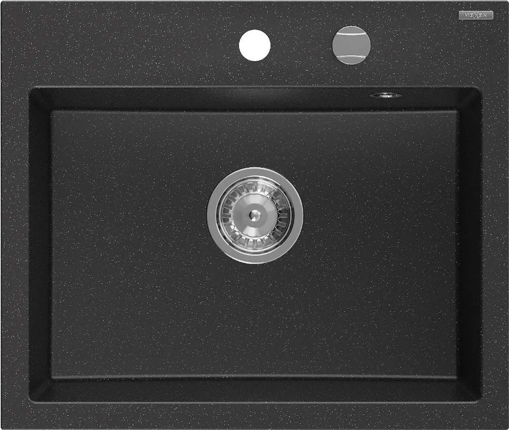 Mexen Oscar Lavello Granito 580x490 Nero Argento Metallizzato 6519581000-73