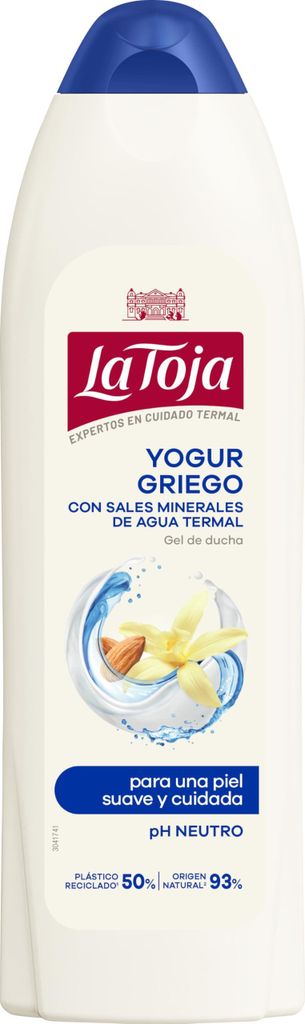 Havermelk douchegel La Toja, 600 ml Productafbeelding 