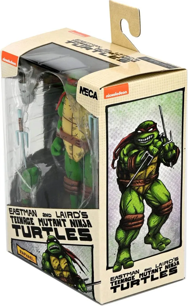 Figurine de Collection Raphaël TMNT 18 cm Style Mirage Comics Retro - 5
