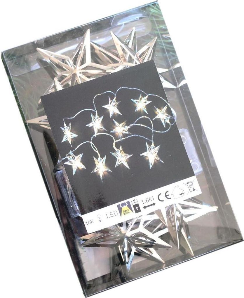 Gift-Company Lichterkette LED batteriebetrieben Stern Produktbild 