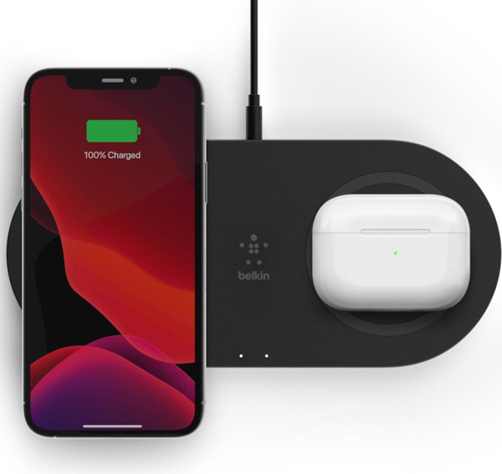 Belkin BOOST↑CHARGE, Drinnen, AC, Kabelloses Aufladen, Produktbild 