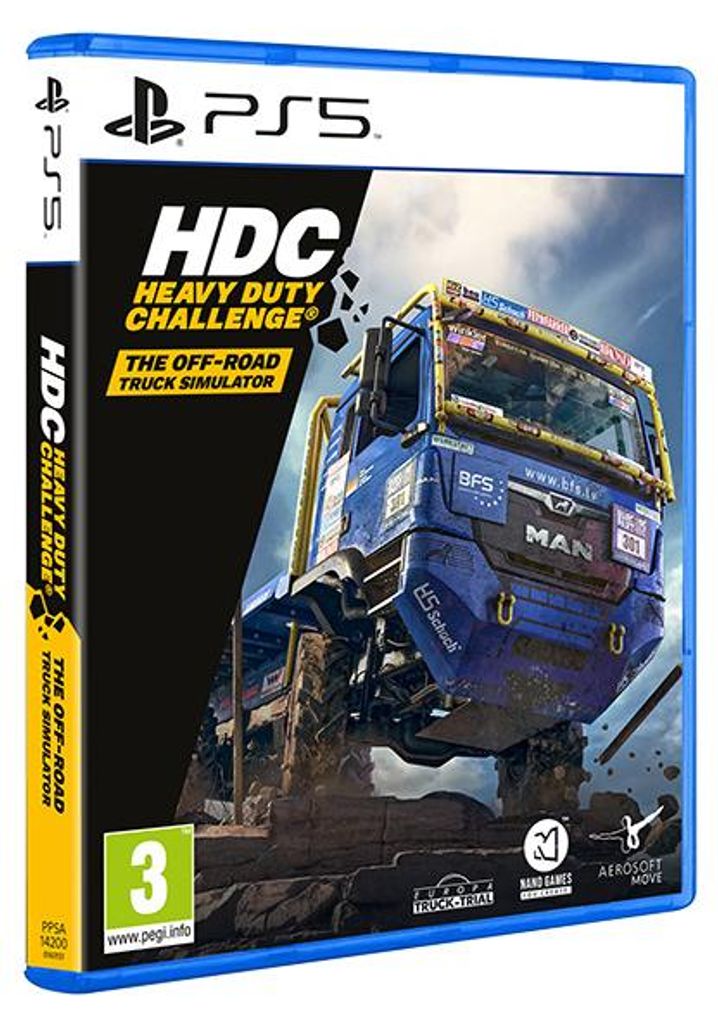Aerosoft – Heavy Duty Challenge : Der Offroad-Lkw-Simulator – PS5-Spiel für PlayStation 5 (englische Box)