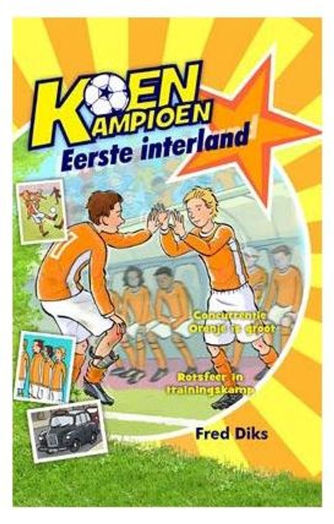 Herausgeber Kluitman Koen Champion – erstes Länderspiel