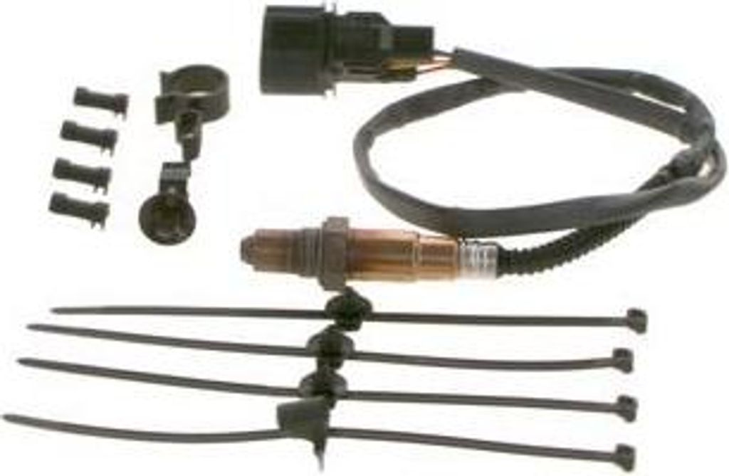 BOSCH 0 258 007 353 Lambdasonde OE 06A906262BD kompatibel mit A3 8L, A4 8E, A4 8H, A8 4D, Alhambra, Arosa, Cordoba, Ibiza, Inca, Leon, Caddy, Lupo,...