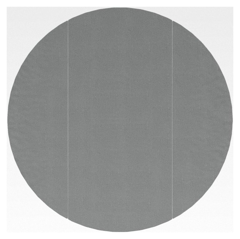 Pool-Bodenmatte Pool-Unterlage Schwimmbeckenmatte Bodenschutzmatte Polyester Geotextil Durchmesser: 366 cm Rund Hellgrau