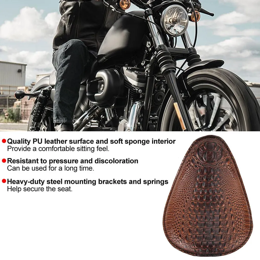 Kit Selle Solo Rétro pour Projet Custom Honda : Fixations Complètes