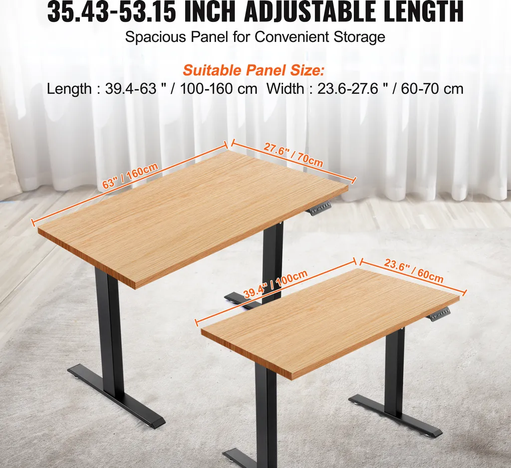 Telaio VEVOR per Scrivania Stand-up - Crea il tuo Ufficio Ergonomico - 3