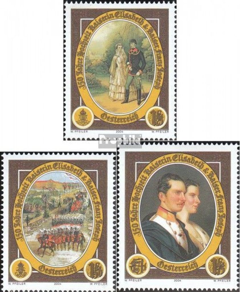 Briefmarken Österreich 2004 Mi 2473-2475 (kompl.Ausg.) Produktbild 