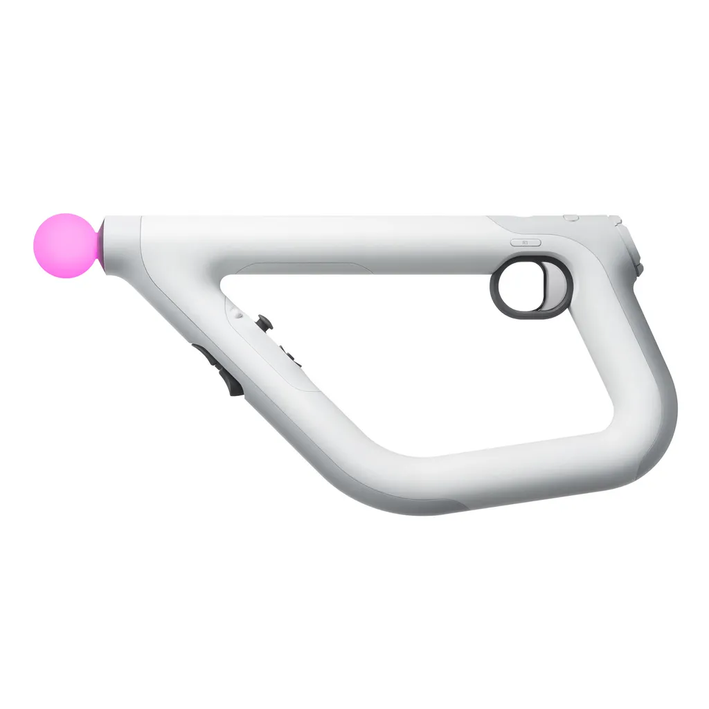 Casque de Réalité Virtuelle PS VR avec Objectif et Manettes pour Console PS4