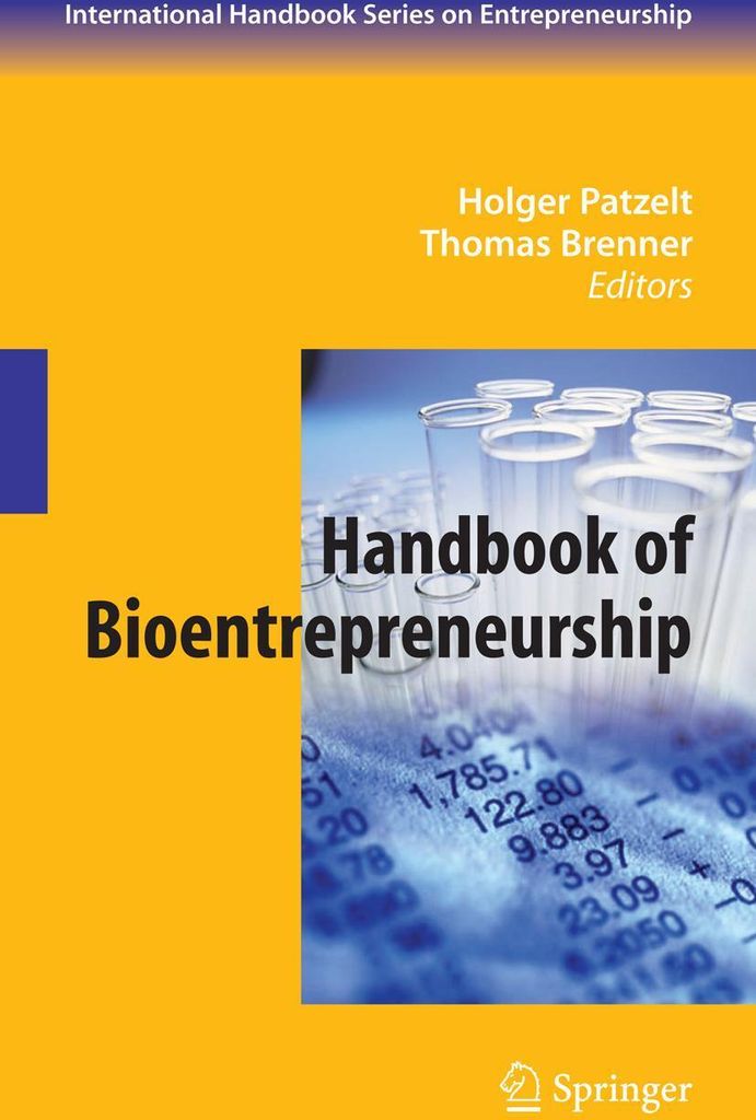 Handbook of Bioentrepreneurship