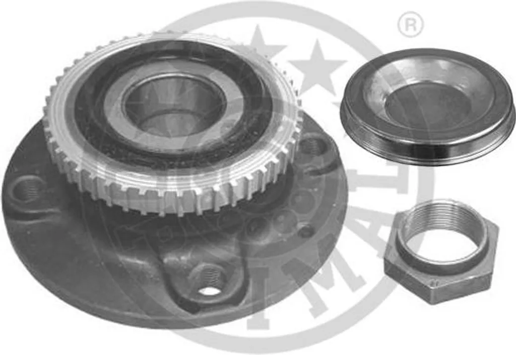 Roulement de roue arrière 95666965 OPTIMAL 602341 pour berline Xantia