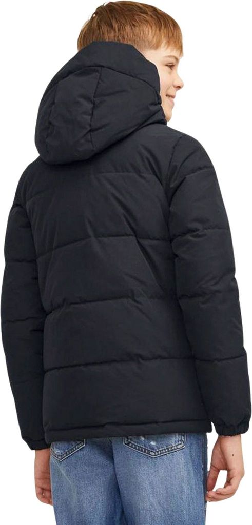 JACK & JONES Boys Steppjacke - Warme Winterjacke Mit Kapuze Für Jungen