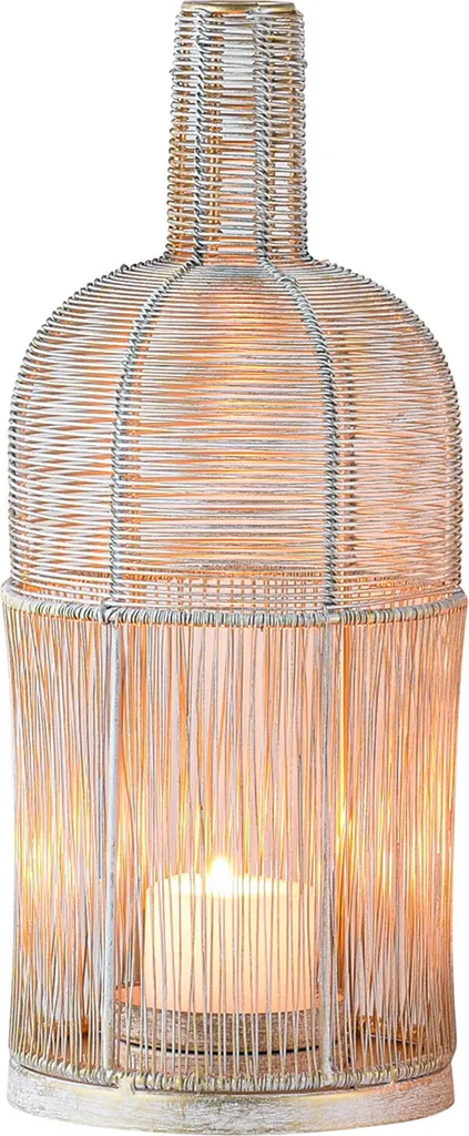 Lanterna decorativa Boho portacandele Preston Large