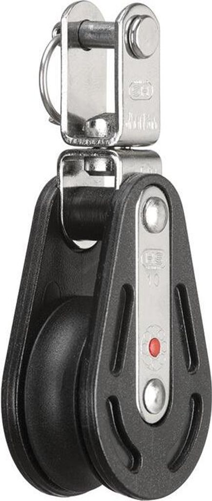 Kugellager-Block 10 mm - 1 Rolle, U-Wirbel