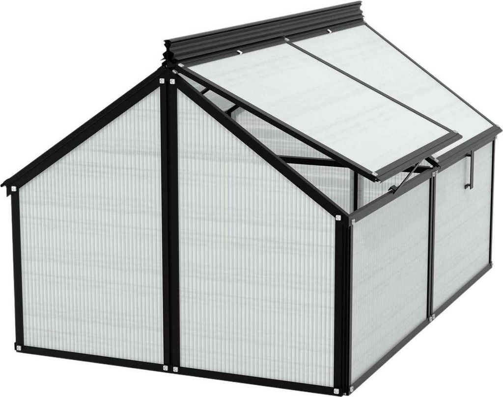 Vitavia Gaia Jumbo chladiaci rám, HKP 4 mm, čierny Obrázok produktu 