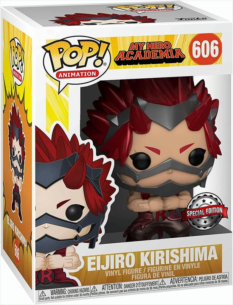 My Hero Academia POP! Figurki animacji z winylu Kirishima, Zdjęcie produktu 