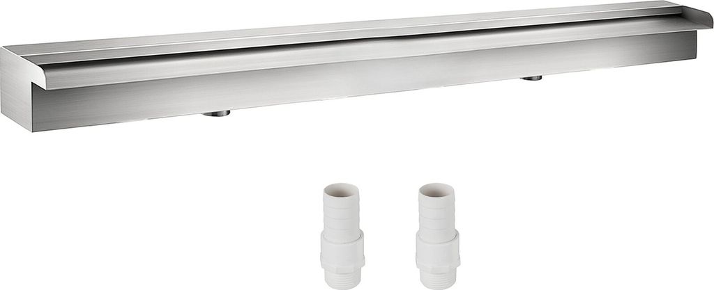 Schwalldusche Pool Wasserfall Poolfontäne 59,1x4,5x3,1 Poolbrunnen 1,3 Wasserfontäne 0,87 Dekoration Gartenteich