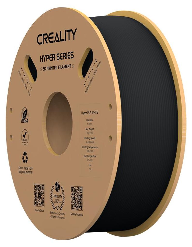 CR-ABS Filament Grau, 3D-Filament (1 kg, 1,75 mm, auf Produktbild 